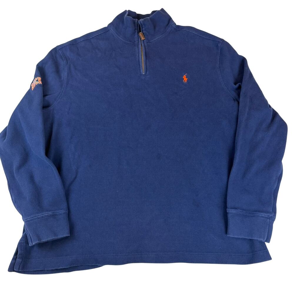 Polo Ralph Lauren Bucknell Quarter Zip Sweatshirt XXL
